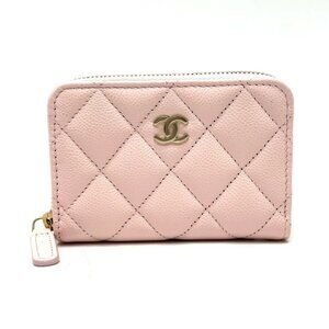 CHANEL AP0216 Matelasse Classic zip Coin Case Wallet coin purse Unused